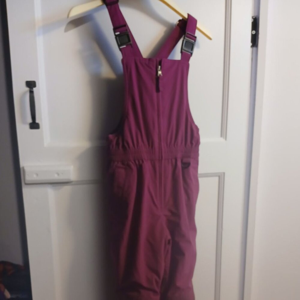 Lands End Kids Purple/Pink Snow Pants Size 8